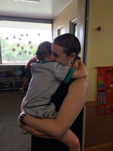 A mother raising a child with autism spectrum disorder