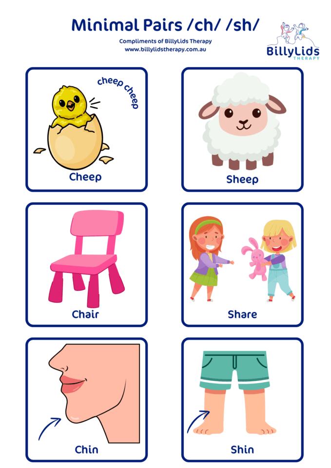 ch - sh minimal pair download