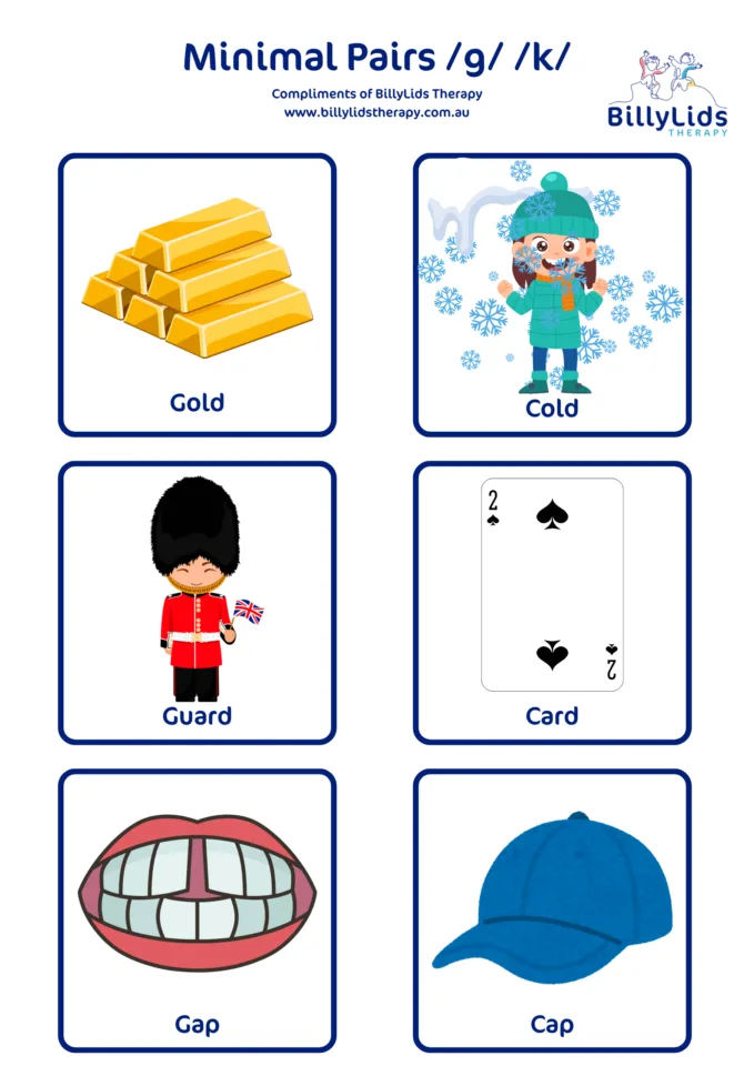 Minimal Pairs - a Parent’s Guide 32 g - k minimal pair download