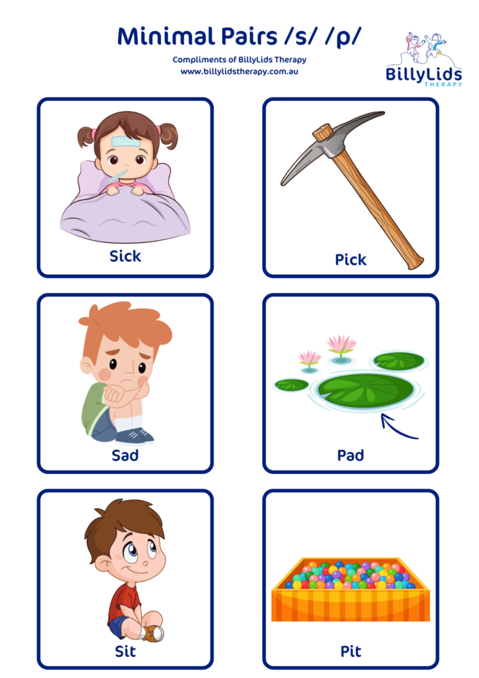 s - p minimal pair download