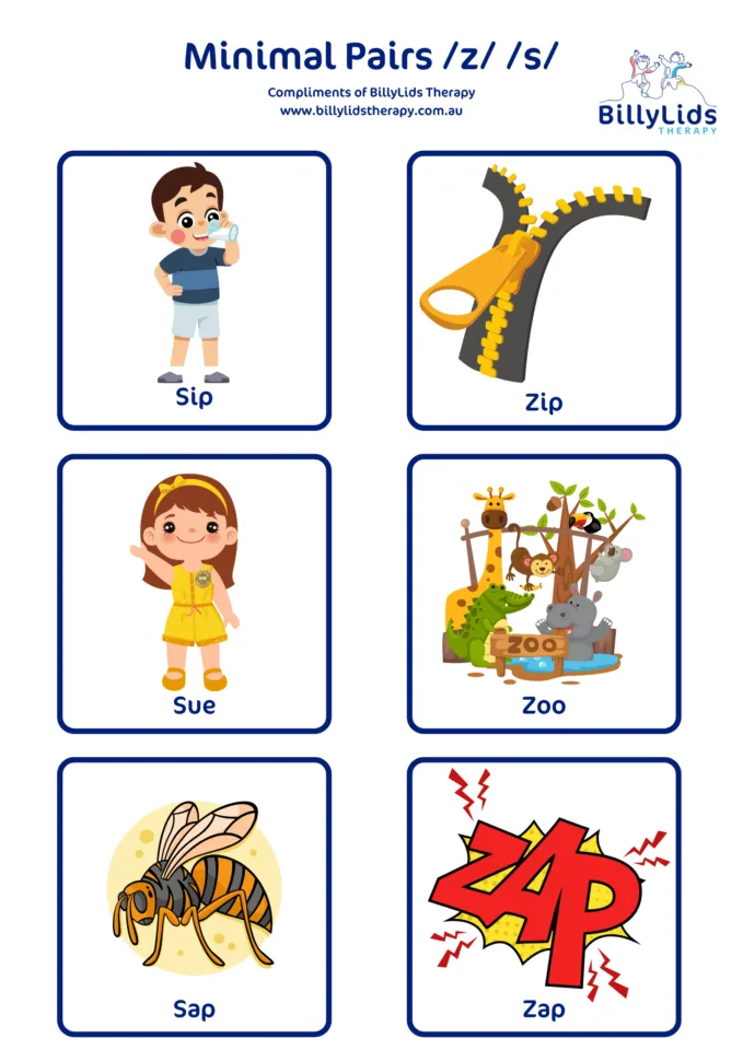 Minimal Pairs - a Parent’s Guide 31 z s Minimal Pair download